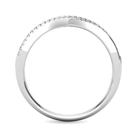 Thumbnail for Diamond 1/5 Ct.Tw. Crossover Ring in 10K White Gold