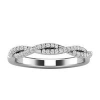 Thumbnail for Diamond 1/5 Ct.Tw. Fashion Band in 10K White Gold