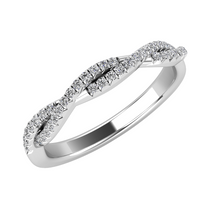 Thumbnail for Diamond 1/5 Ct.Tw. Fashion Band in 10K White Gold