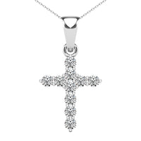 Thumbnail for Diamond 1/6 Ct.Tw Cross Pendant