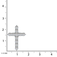 Thumbnail for Diamond 1 1/8 Ct.Tw. Cross Pendant in 14K White Gold