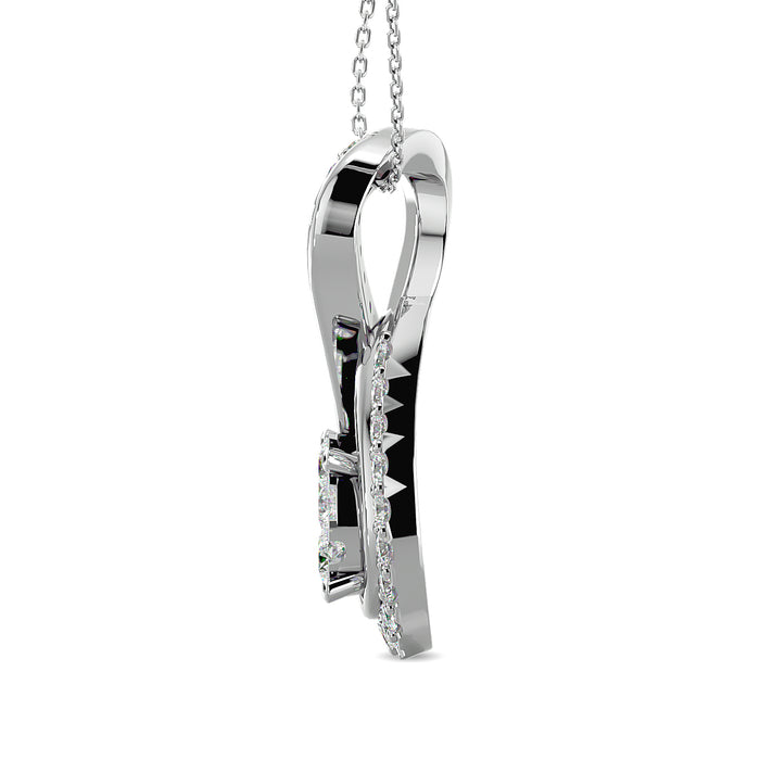 Diamond 1/2 ct tw Fashion Pendant in 14K White Gold