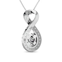 Thumbnail for Diamond 1/2 ct tw Fashion Pendant in 14K White Gold