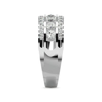 Thumbnail for Diamond 1 ct tw Machine Band in 14K White Gold