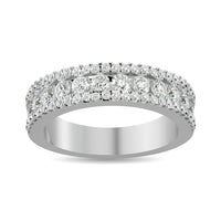 Thumbnail for Diamond 1 ct tw Machine Band in 14K White Gold