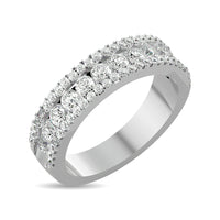 Thumbnail for Diamond 1 ct tw Machine Band in 14K White Gold
