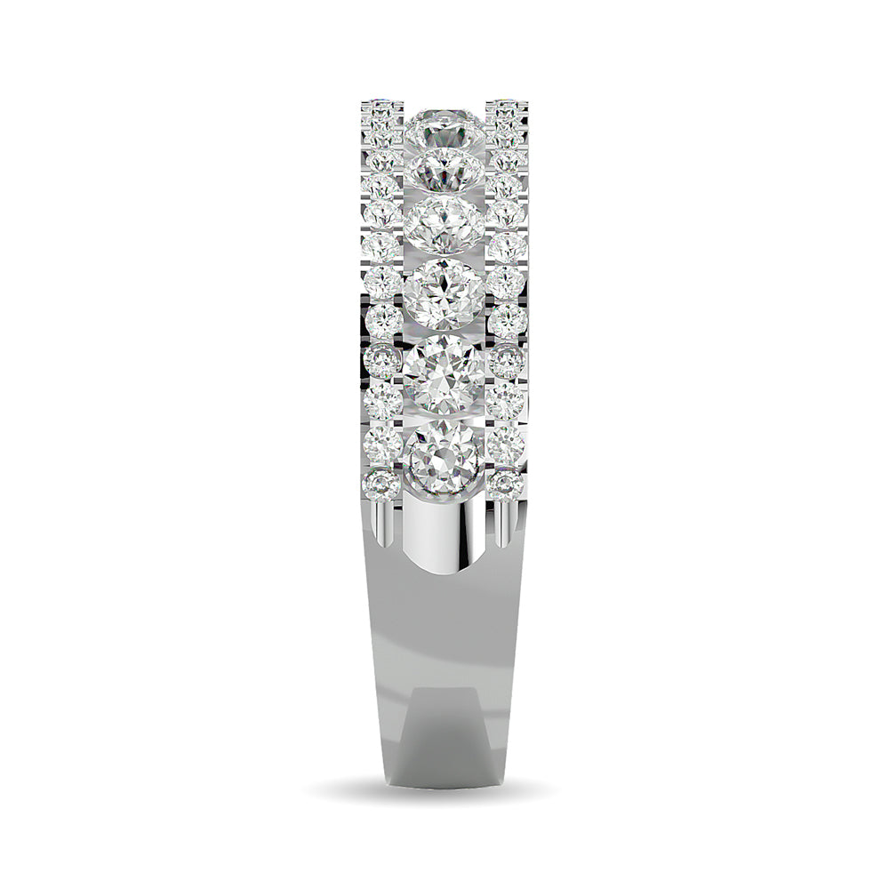 Diamond 1 ct tw Machine Band in 14K White Gold