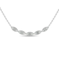 Thumbnail for Diamond 1/2 ct tw Fashion Necklace in 14K White Gold