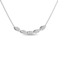 Thumbnail for Diamond 1/2 ct tw Fashion Necklace in 14K White Gold