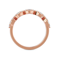 Thumbnail for Diamond 1/4 Ct.Tw. Stack Band in 14K White Gold