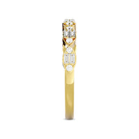 Thumbnail for Diamond 1/4 Ct.Tw. Stack Band in 14K Rose Gold