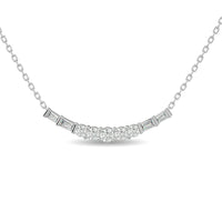 Thumbnail for Diamond 3/8 Ct.Tw. Fashion Necklace in 14K White Gold