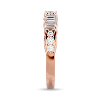 Thumbnail for Diamond 1/3 ct tw Band in 14K Rose Gold