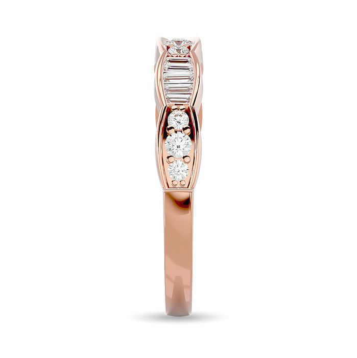 Diamond 1/3 ct tw Band in 14K Rose Gold