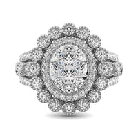 Thumbnail for 14K White  Gold 2 Ct.Tw. Diamond Engagement Ring