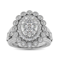 Thumbnail for 14K White  Gold 2 Ct.Tw. Diamond Engagement Ring