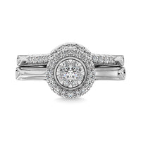 Thumbnail for Diamond 1/2 Ct.Tw. Bridal Ring in 14K White Gold