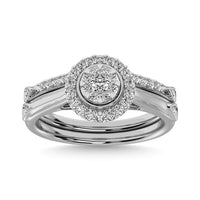 Thumbnail for Diamond 1/2 Ct.Tw. Bridal Ring in 14K White Gold