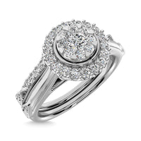 Thumbnail for Diamond 1/2 Ct.Tw. Bridal Ring in 14K White Gold