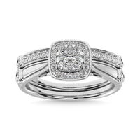Thumbnail for Diamond 1/2 Ct.Tw. Bridal Ring in 14K White Gold