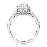 Thumbnail for Diamond 1/2 Ct.Tw. Bridal Ring in 14K White Gold