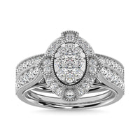 Thumbnail for Diamond 1 1/5 Ct.Tw. Bridal Ring in 14K White Gold