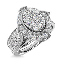 Thumbnail for Diamond 1 1/5 Ct.Tw. Bridal Ring in 14K White Gold