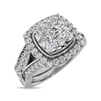 Thumbnail for Diamond 1 1/4 ct tw Bridal Ring in 14K White Gold