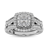 Thumbnail for Diamond 1 1/4 ct tw Bridal Ring in 14K White Gold