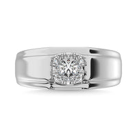Thumbnail for Diamond 1/2 Ct.Tw. Mens Fashion Ring Ring in 14K White Gold
