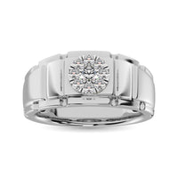 Thumbnail for Diamond 1/2 Ct.Tw. Mens Fashion Ring in 14K White Gold