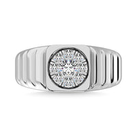 Thumbnail for Diamond 3/4 Ct.Tw. Mens Fashion Ring Ring in 14K White Gold