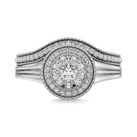 Thumbnail for Diamond 3/4 Ct.Tw. Mens Fashion Ring Ring in 14K White Gold