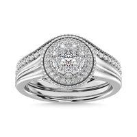 Thumbnail for Diamond 3/4 Ct.Tw. Mens Fashion Ring Ring in 14K White Gold