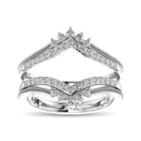 Thumbnail for 14K White Gold 1/2 Ct.Tw. Diamond Guard Ring