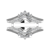 Thumbnail for 14K White Gold 1/2 Ct.Tw. Diamond Guard Ring