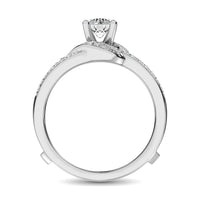 Thumbnail for Diamond 1/4 Ct.Tw. Guard Ring in 14K White Gold