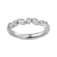 Thumbnail for Diamond 1/6 ct tw Ladies Band in 14K White Gold