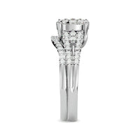 Thumbnail for Diamond 1/2 ct tw Bridal Ring in 14K White Gold