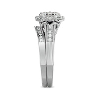 Thumbnail for Diamond 1/2 ct tw Bridal Ring in 14K White Gold