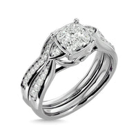 Thumbnail for Diamond 5/8 Ct.Tw. Bridal Ring in 14K White Gold