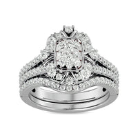 Thumbnail for Diamond 1 ct tw Bridal Ring in 14K White Gold