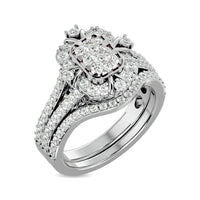 Thumbnail for Diamond 1 ct tw Bridal Ring in 14K White Gold