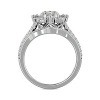 Thumbnail for Diamond 1 ct tw Bridal Ring in 14K White Gold