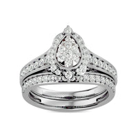 Thumbnail for Diamond 1 ct tw Bridal Ring in 14K White Gold