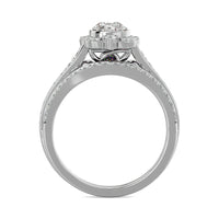 Thumbnail for Diamond 1 ct tw Bridal Ring in 14K White Gold