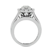 Thumbnail for Diamond 1 ct tw Bridal Ring in 14K White Gold