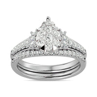 Thumbnail for Diamond 1 ct tw Bridal Ring in 14K White Gold