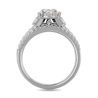 Thumbnail for Diamond 1 ct tw Bridal Ring in 14K White Gold