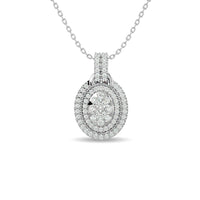 Thumbnail for Diamond 1 ct tw Fashion Pendant in 14K White Gold